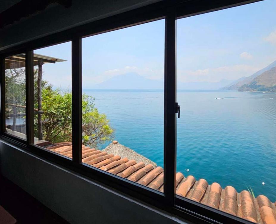 Atitlan Sunset Lodge Santa Cruz La Laguna Exterior foto