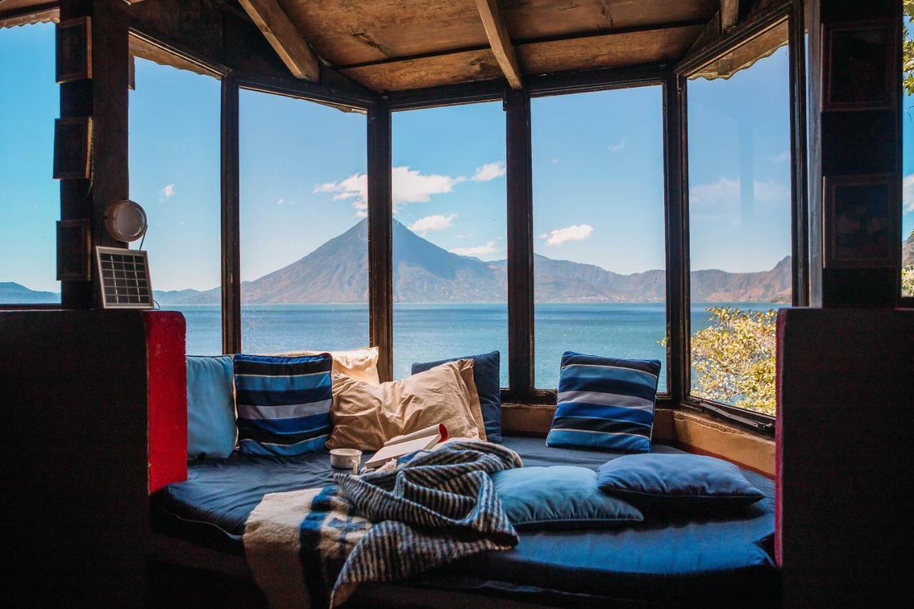 Atitlan Sunset Lodge Santa Cruz La Laguna Exterior foto