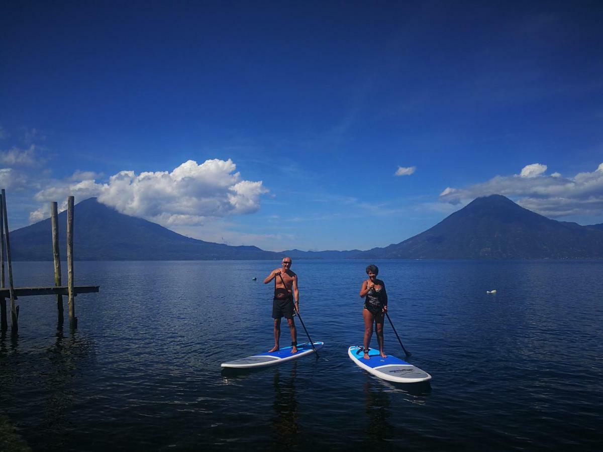 Atitlan Sunset Lodge Santa Cruz La Laguna Exterior foto